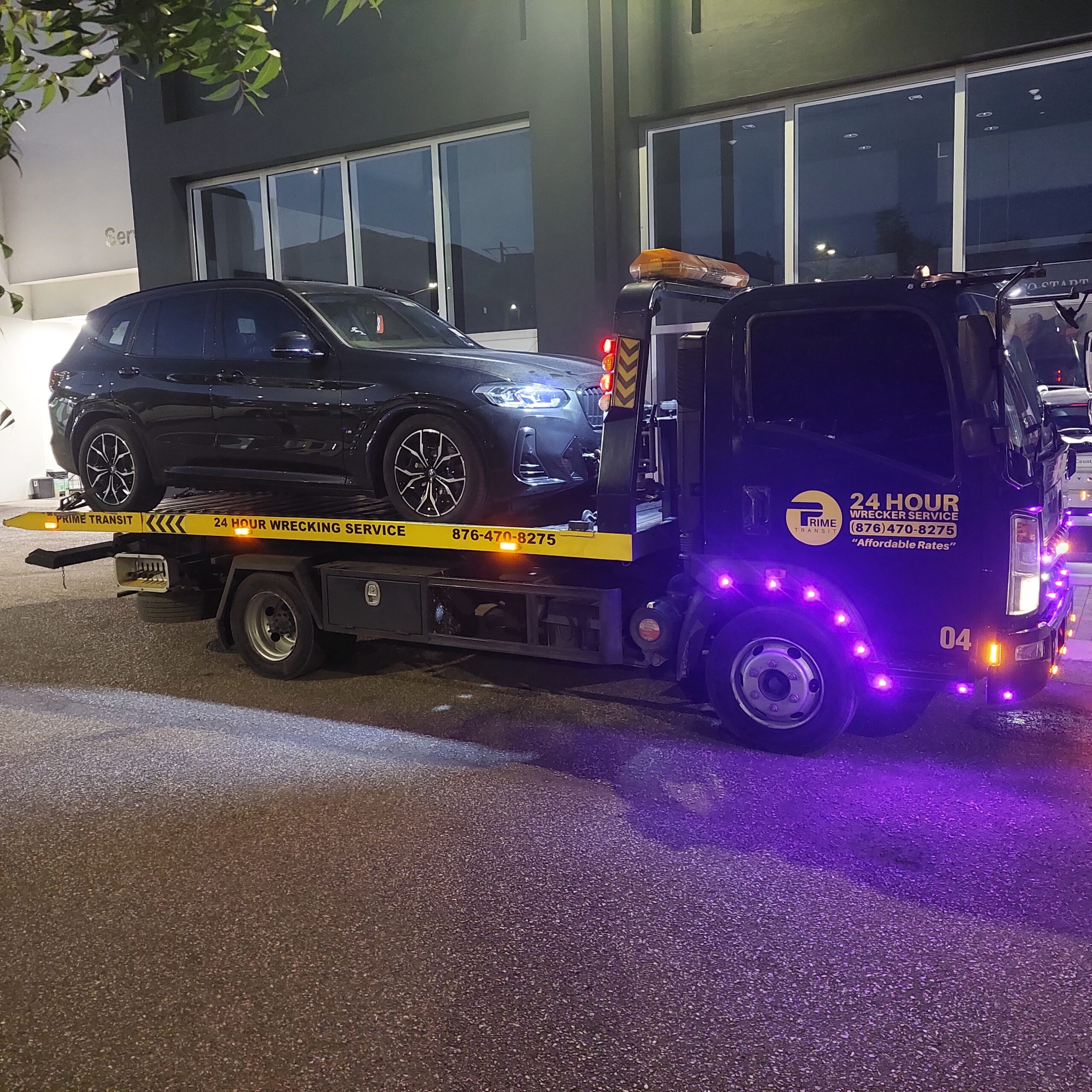 24 hour wrecker services in Kingston Jamaica