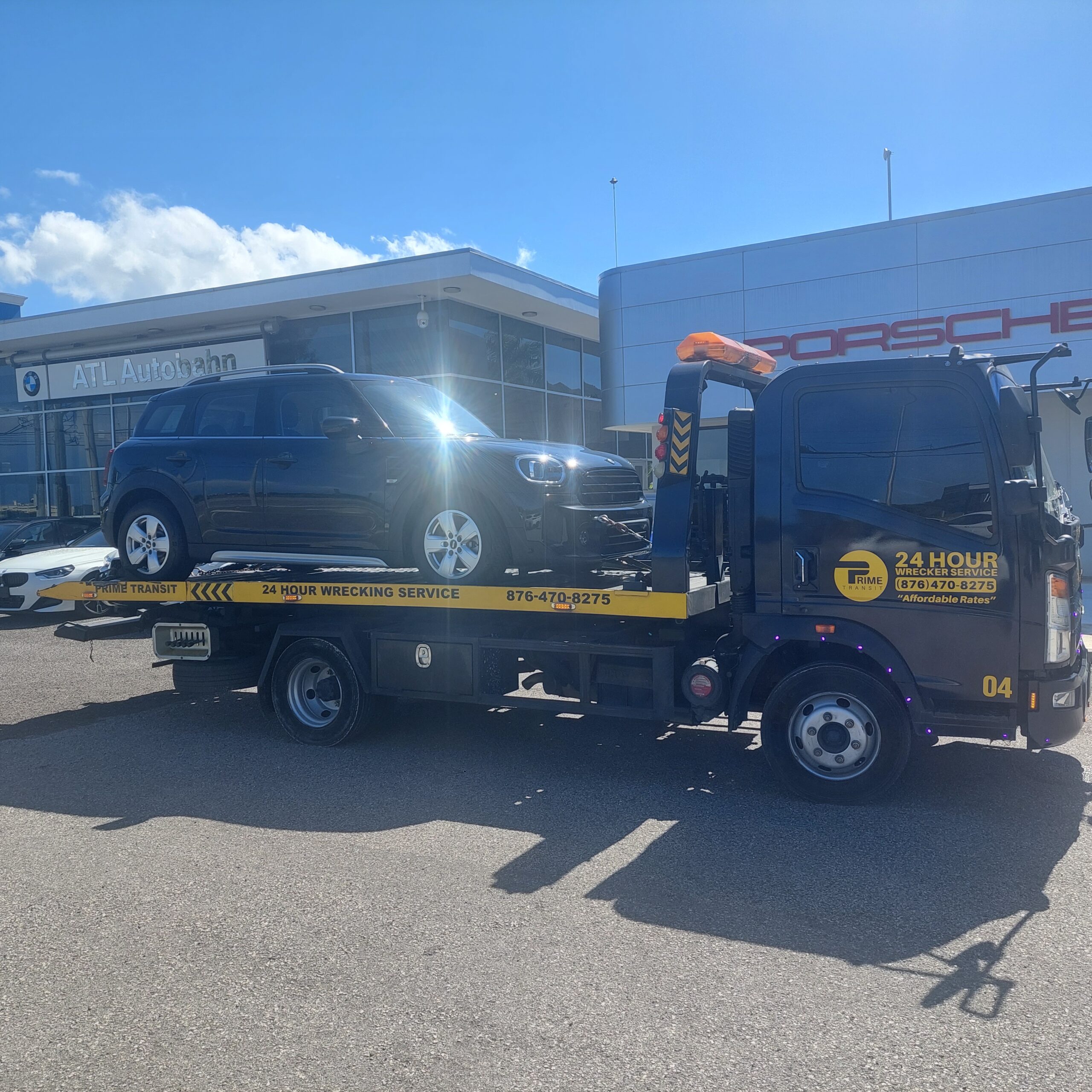 24 hour wrecker services in Kingston Jamaica